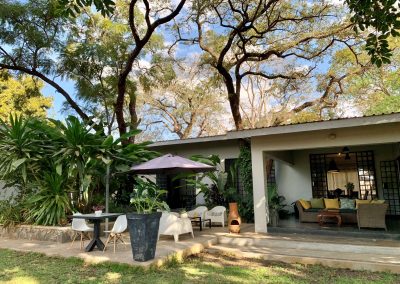 Garden area